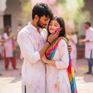 Holi Festival AI Portrait Prompts