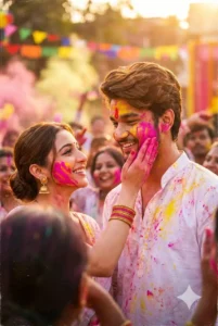 Holi Festival AI Portrait Prompts