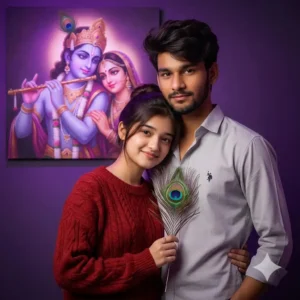 Radha Krishna Gemini Prompt