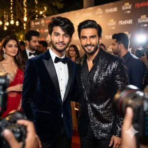 Actor And Actress Selfie