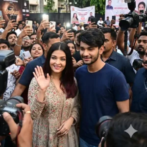 Actor And Actress Selfie